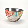 Hand-Painted Vessel with Silver Leaf by Bennett Bean sold by the modern archive