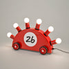 Superrari Lamp by Martine Bedin for Memphis sold by the modern archive