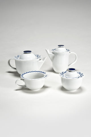 La Bella Tavola and My Beautiful China Coffee and Tea Set <br/> by Ettore Sottsass for Alessi