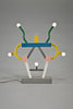 Ashoka Lamp by Ettore Sottsass for Memphis sold by the modern archive 