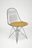 Wire Side Chair (DKR) with Seat Cushion by Charles and Ray Eames sold by the modern archive