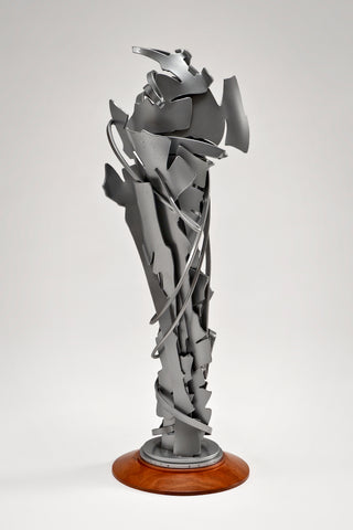 Coalescence Sculpture (Silver) <br/> by Albert Paley