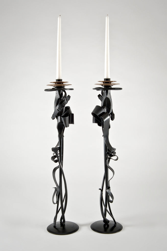 Scepter Candle Holders (Limited Edition) by Albert Paley sold by The Modern Archive