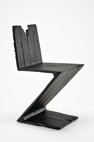 Zig Zag Chair from "Where There's Smoke..." by Maarten Baas