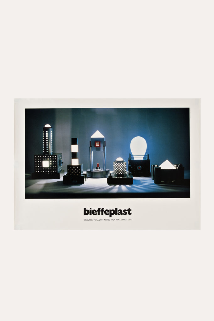Collezione "Stillight" for Bieffeplast Poster by Matteo Thun