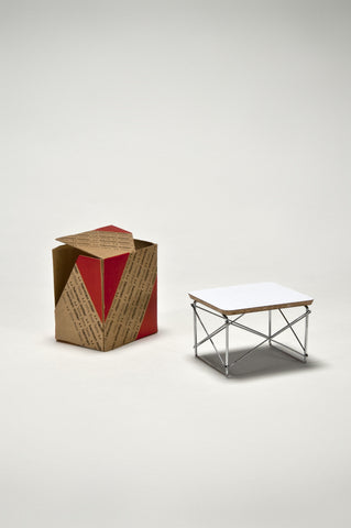 Wire Base Low Table (1:6 Scale Miniature) <br/> by Charles and Ray Eames
