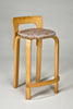 High Chair K65 (set of 4) by Alvar Aalto from Artek 2nd Cycle for sale by the modern archive