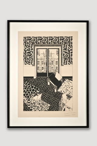 Interior 1 (Limited Edition Silkscreen) <br /> by George Sowden