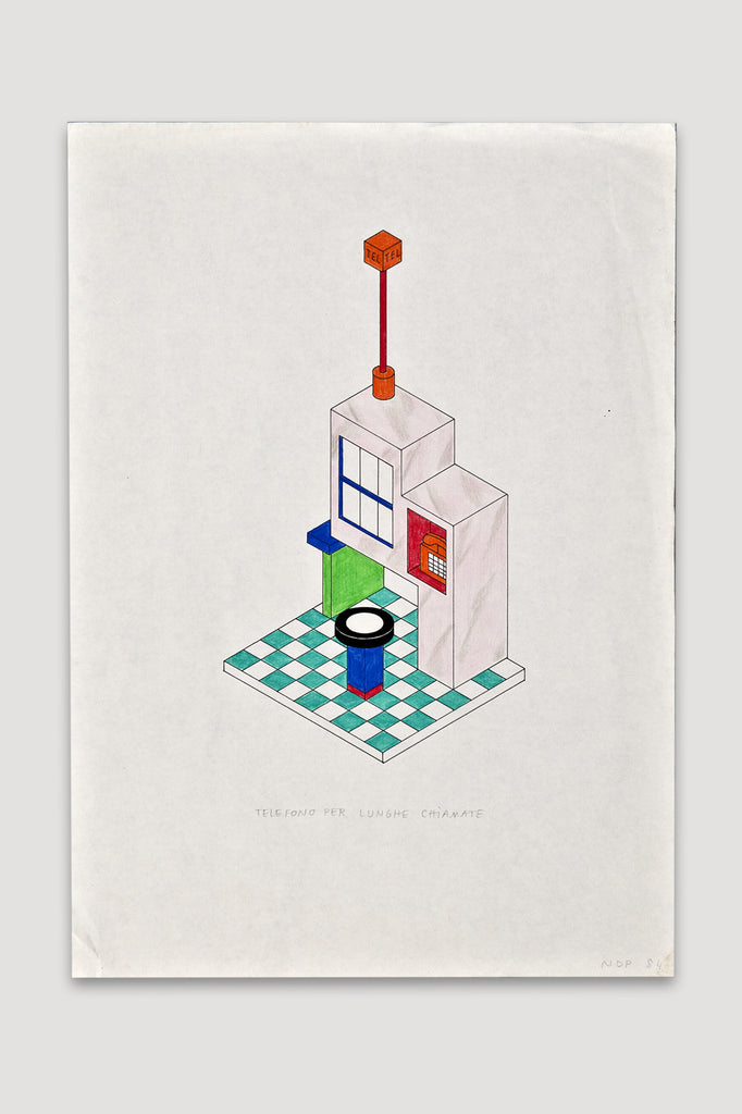 Telefono per Lunghe Chiamate by Nathalie du Pasquier sold by the modern archive