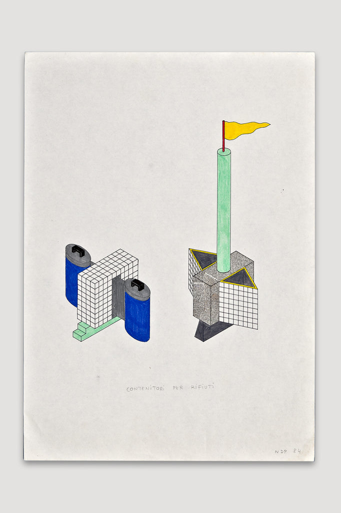 Contenitori per Rifiuti by Nathalie du Pasquier sold by the modern archive