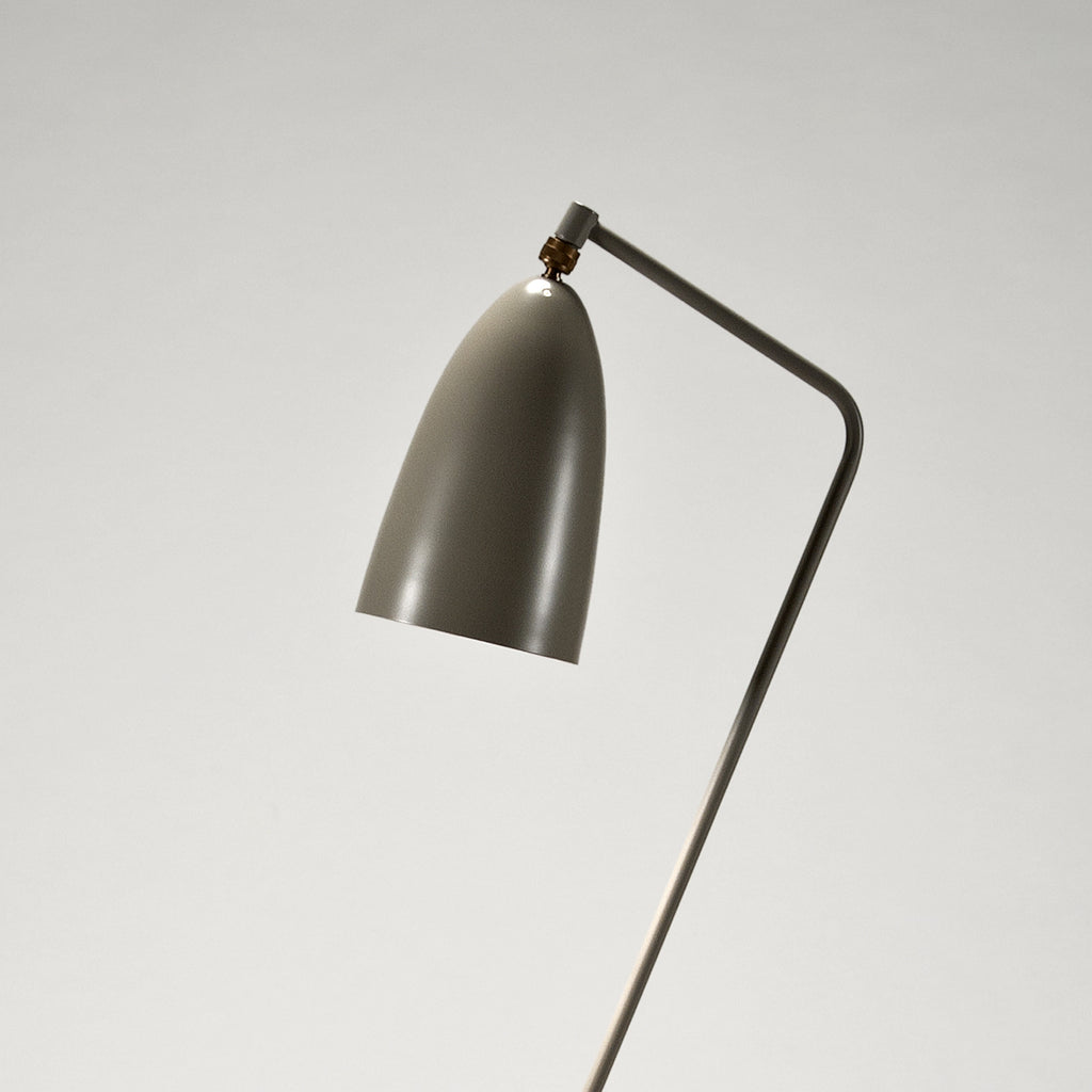 Greta Magnusson Grossman 'Grasshopper' Floor Lamp in Warm Gray