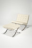 Barcelona Chair and Ottoman by Ludwig Mies van der Rohe for Knoll Studio sold by the modern archive