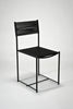 Spaghetti Side Chair in Black by Giandomenico Belotti sold by the modern archive