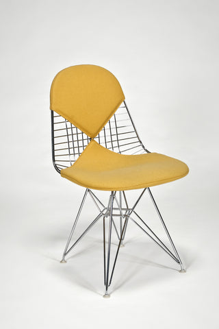 Wire Side Chair (DKR) with "Bikini" Upholstery<br/>by Charles and Ray Eames