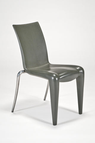 Louis 20 Side Chair in Grey<br/>by Philippe Starck for Vitra Edition