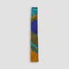 Memphis Milano Silk Tie in Blue/Rust <br/> by Ettore Sottsass